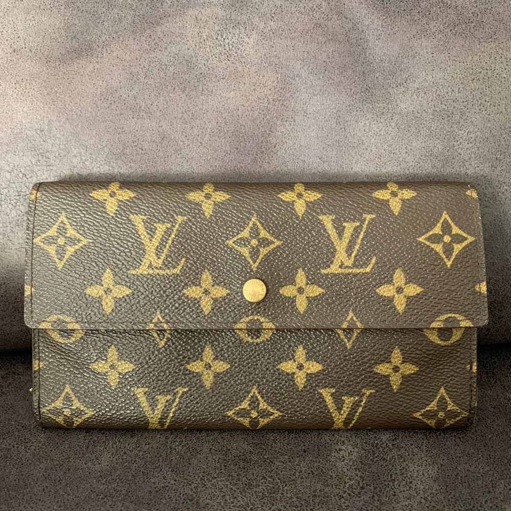 Monogram long wallet